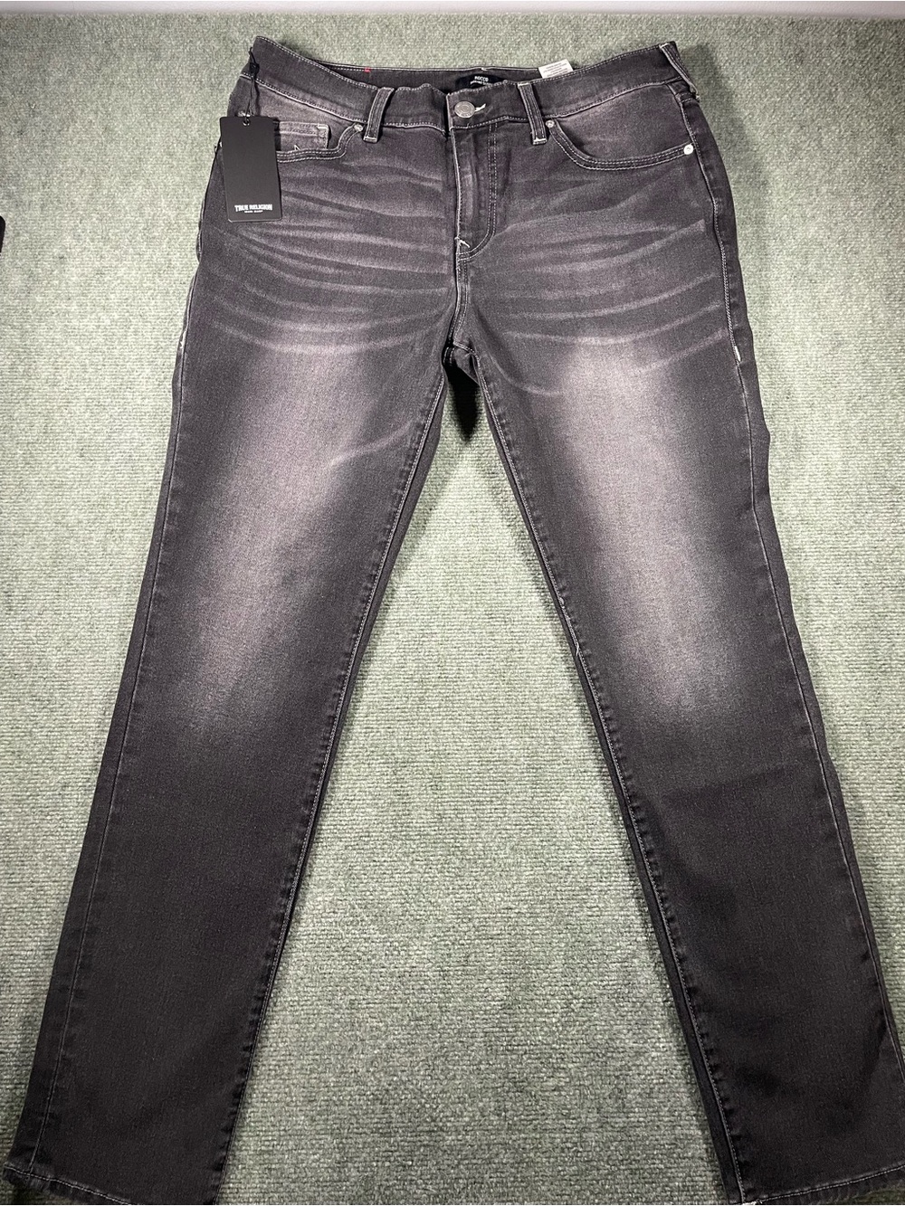 True Religion Men's Skinny Jeans‎ in Washed Gray Wash